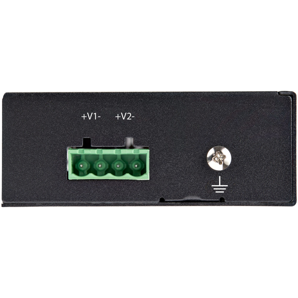 Industrieller Gigabit PoE Splitter - 90W Hochgeschwindigkeits Power-over-Ethernet PoE +++ -Splitter - 12-48V DC Splitter 802.3bt - LAN/RJ - POESLT1G48V