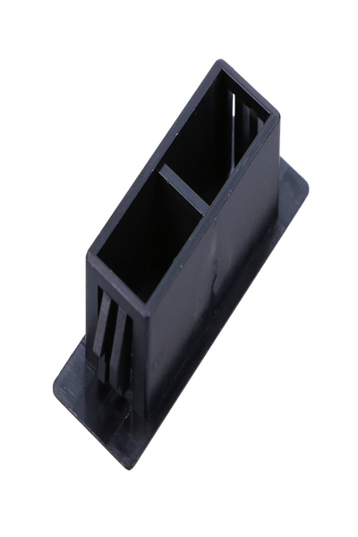 Embout noir Extralink pour panneaux de brassage SC Duplex