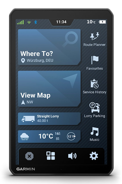 Garmin Dezl LGV820 EU+South Africa GPS Truck Navi - 010-02925-15