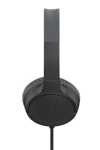 BELKIN SOUNDFORM MINI WIRED ON-EAR HEADPHONES - AUD010HQBK