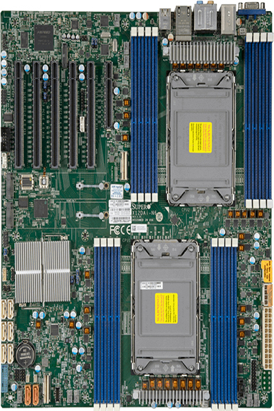 SUPERMICRO MOTHERBOARD X12DAI-N6 E-ATX LGA4189 - MBD-X12DAI-N6-B