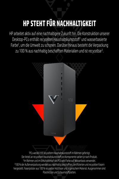 Carte graphique HP Victus par HP 15L Gaming R7-5700G 32 Go/1 To SSD RTX4060 DOS TG02-0411ng