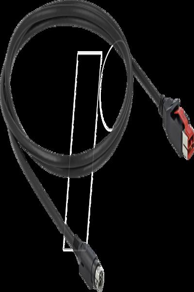 Delock PoweredUSB-kabel - USB PlusPower (24 V) (hane) till Power mini-DIN (hane) - 85945