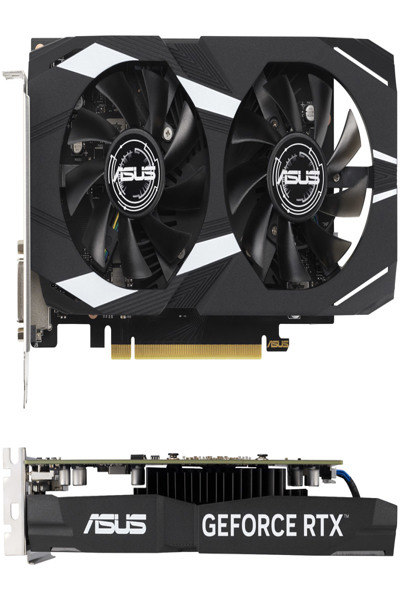 ASUS DUAL-RTX3050-O6G Grafikkort 6GB - 90YV0K60-M0NA00
