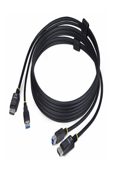StarTech.com 1,8 m DisplayPort- och USB 5 Gbps KVM-kabel - DU1226-KVM-CABLE