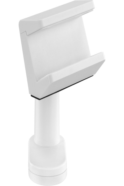 Pince de table InLine pour multiprise - rotative - pince à ressort - blanche
