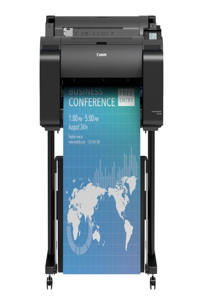 Canon imagePROGRAF GP-200 - Bubblejet - 2400 x 1200 DPI - JPEG - PDF - Black - Cyan - Magenta - Matte black - Yellow - PF-07 - A1 (594 x 841 mm) - 5249C003