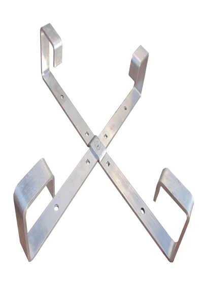 Porte-câbles à quatre branches en aluminium Extralink 450 x 450 x 70 mm