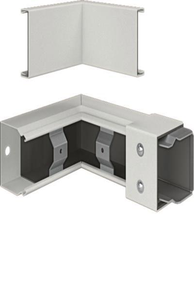 Hager FWKP6006049016: FWK-Plus 60x60mm (Millimeter) White Powder-Coated Inner Corner.