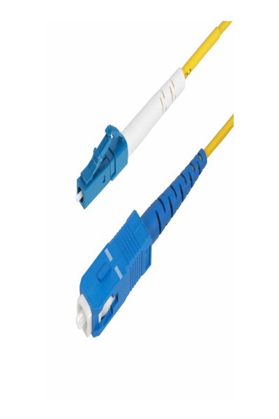 StarTech.com 5m LC till SC OS2 Single Mode Fiberkabel - SPSMLCSC-OS2-5M
