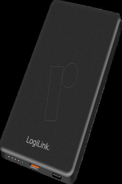 LogiLink PA0352 - Powerbank LiPo MagSafe 15 W USB-C PD schwarz - PA0352