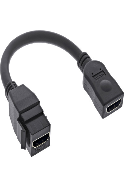 Câble adaptateur HDMI Keystone en ligne 4K/60 Hz