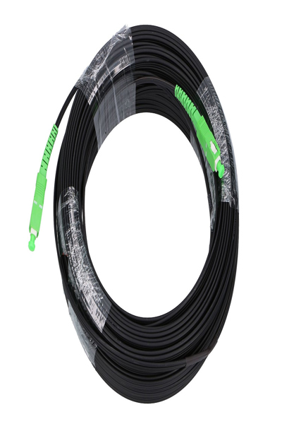 Extralink SC/APC-SC/APC Flat Drop Simplex Single Mode G.657A2 Patchcord