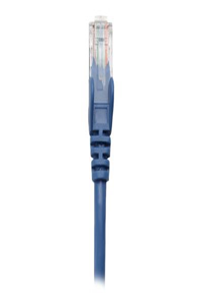 Intellinet nätverkspatchkabel, Cat5e, 0,5m, blå, CCA, U/UTP - 318129
