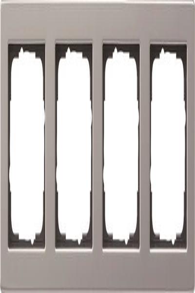 Cadre de finition GIRA 021433 en 4 parties E2 en acier inoxydable