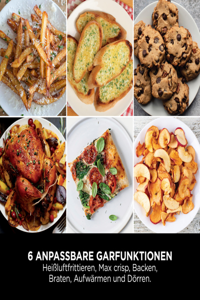 SharkNinja Ninja DoubleStack SL400EUWH - Hot air fryer - SL400EUWH