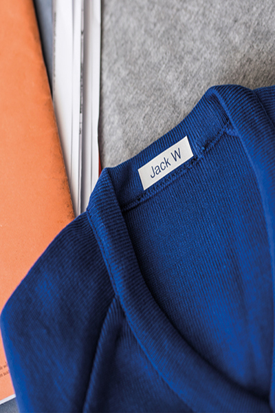 Brother PT-H108G, ABC, TZe, Termotransfer, AAA, Grå, Vit - PTH108GZG1