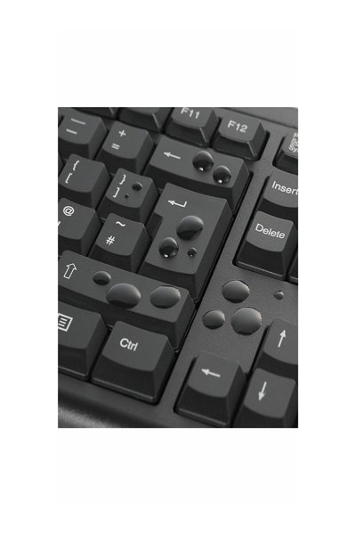 Kensington KM150 EQ Wireless Keyboard/Mouse Set - Keyboard - 1,200 dpi - K75562CH