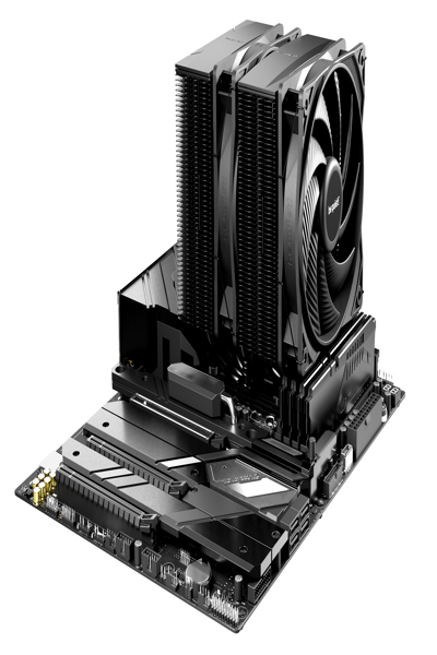 Be Quiet! kÃƒÂ¼hler Pure Rock Pro 3 Black - Processor cooler - 34.8 dB - BK042