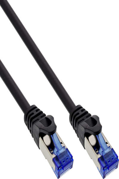 Câble de raccordement blindé en ligne U/FTP Cat.6A 15 m