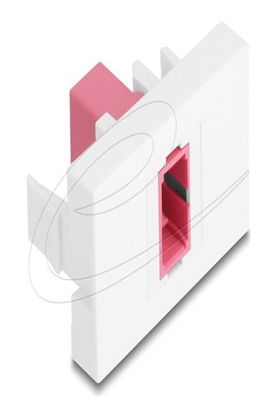 Delock Easy 45 Modul SC Simplex Buchse zu violett weiÃƒÅ¸ - 90895