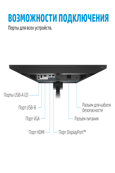 HP E24MV G4 Conferencing Monitor: 24-inch (60.5 cm) conferencing monitor. - 169L0E9#ABU