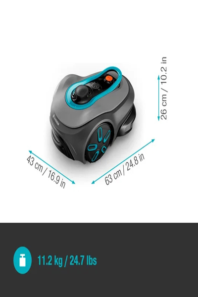 Kit tondeuse robot Gardena Smart SILENO City 800 m²