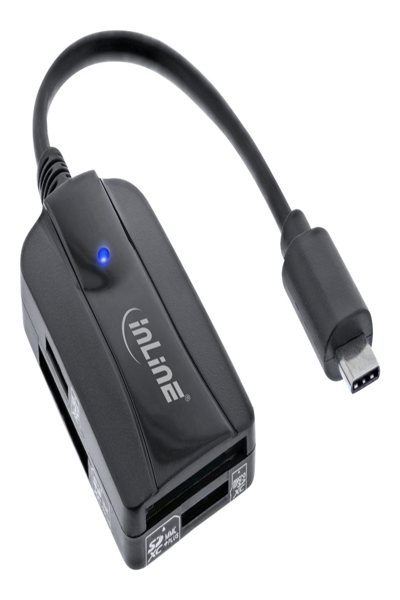 Lecteur de cartes en ligne USB 3.1 USB-C UHS-II
