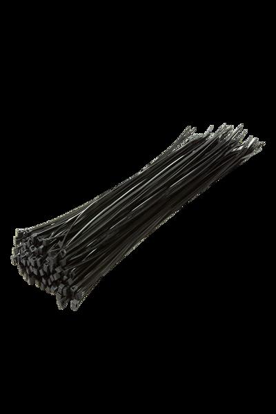 LogiLink Cable Ties 100-Pack 400x4.4mm Black - KAB0040B
