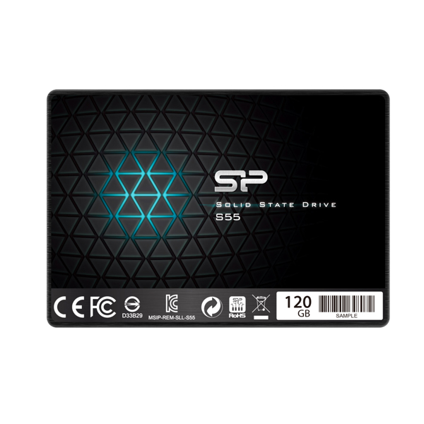 Silicon Power Slim S55 - SSD 120 GB - SP120GBSS3S55S25