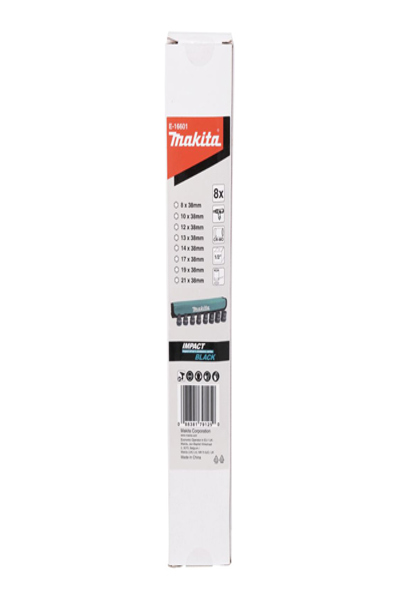 Makita E-16601 Jeu de clés à douille 1/2" 8 pièces
