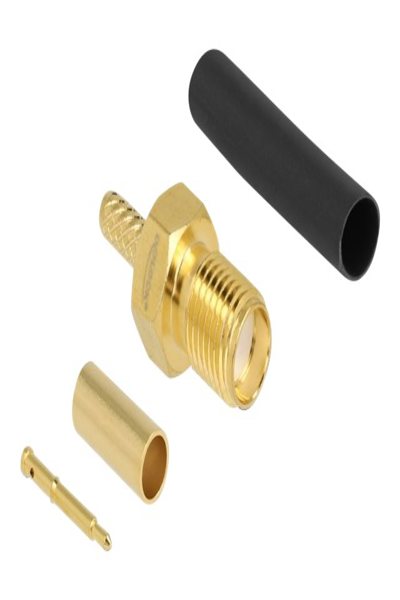 Delock Antenna connector - RP-SMA (M) crimp - 90044