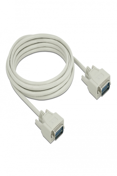 Delock Serial cable - 15 pin D-Sub (DB-15) (M) to 15 pin D-Sub (DB-15) (M) - 85978