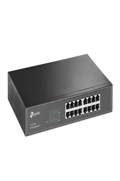 TP-LINK TL-SG1016D 16-portars Gigabit-switch - TL-SG1016D V7