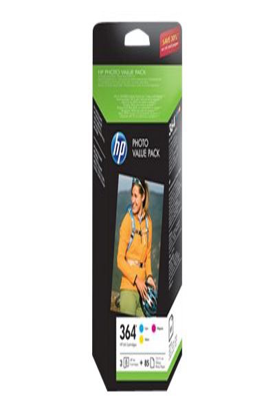 HP 364 Pigment-Based Ink: 1 Pc Multi-Pack