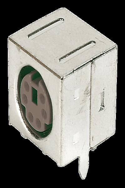 DIGITUS EB-DIOS M05 - Mini-DIN socket fully shielded - A-DIO-FS05