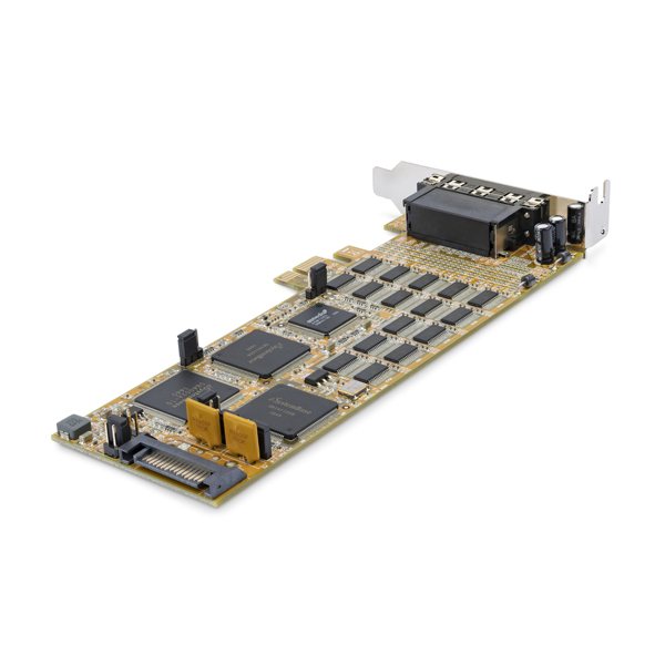 StarTech 16-Port Low-Profile Serial Card RS232 PCIe - PEX16S550LP