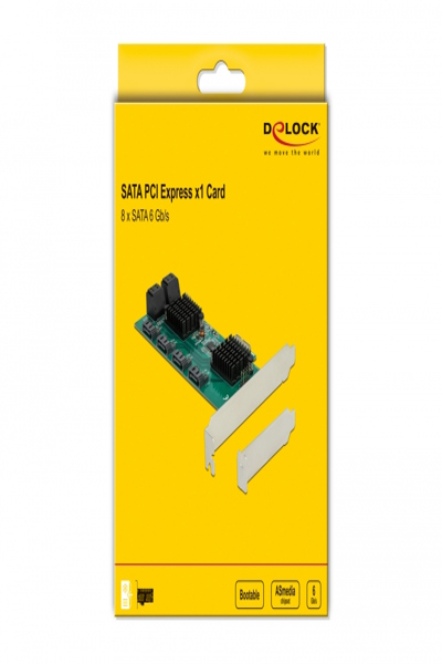 Delock lagringskontroller - SATA 6Gb/s - 90072