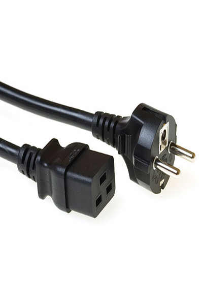 Câble d'alimentation ACT IEC C19 vers CEE 7/7 mâle