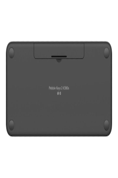 Logitech Pebble Keys 2 K380s - Mini - Wireless - RF Wireless + Bluetooth - Scissor key switch - AZERTY - Graphite - 920-011803