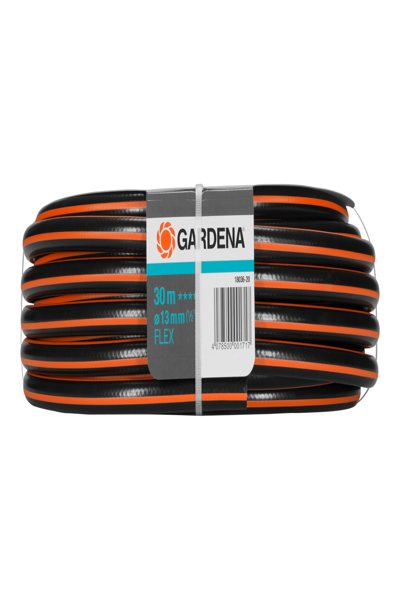 Gardena 18036 30m Above Ground Hose Black Orange - 18036-20