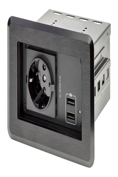 StarTech.com Konferensbord Power Center AC USB - KITBZPOWEU