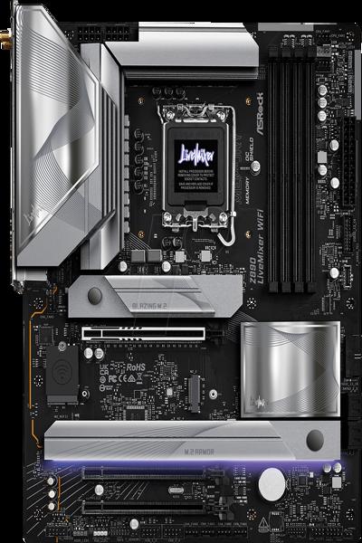 ASRock Z890 LiveMixer WiFi - Moderkort - 90-MXBPE0-A0UAYZ