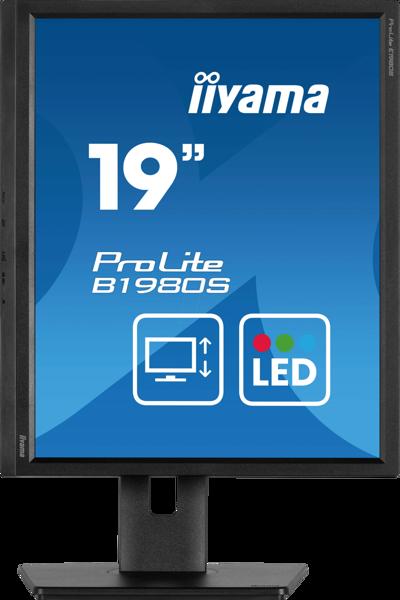 Iiyama ProLite B1980S-B1 5 4 TN - Business-Monitor 19"" - Flat Screen - 48.3 cm - B1980S-B1