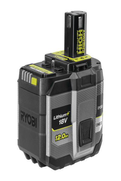 Ryobi ONE+ RB18120T High Energy Lithium+ Batteri - Rechargable Battery - 12,000 mAh