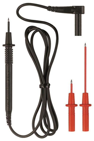 Benning 044119 Sicherheits-Messleitungs-Set Lamellenstecker 4 mm PrÃƒÂ¼fspitze