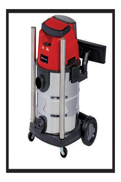 Aspirateur-chariot Einhell TE-VC 36/25 Li S-Solo - Sec et humide - 25 L - Filtre en mousse
