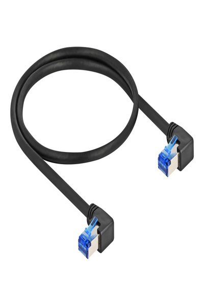 Delock Nätverkskabel - RJ-45 (hane) rätvinklad till RJ-45 (hane) rätvinklad - 80213