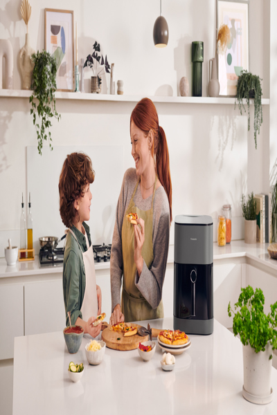 Panasonic NF-CC500SXE, Varmluftsfritös, 5 L, 80 °C, 200 °C, Enkel, Grå - NF-CC500SXE