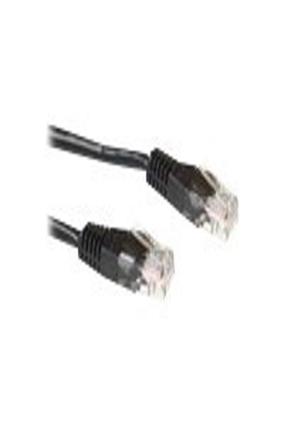 ACT Black 1.5 meter LSZH U/UTP CAT6 patch cable with RJ45 connectors - 1.5 m - RJ-45 - RJ-45 - Black